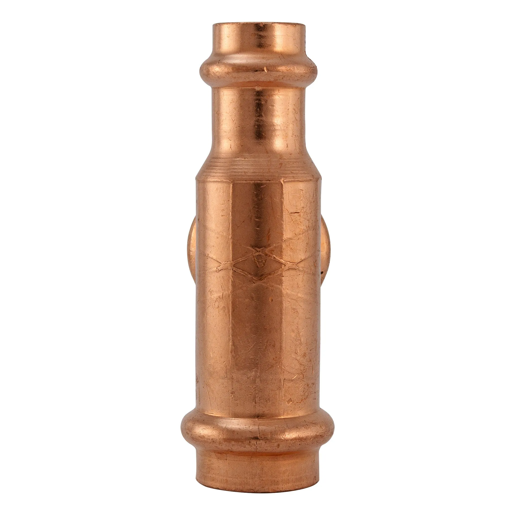 1-1/2" x 1-1/4" x 1-1/2" Press Copper Reducing Tee P x P x P Low Lead ProPress Compatible