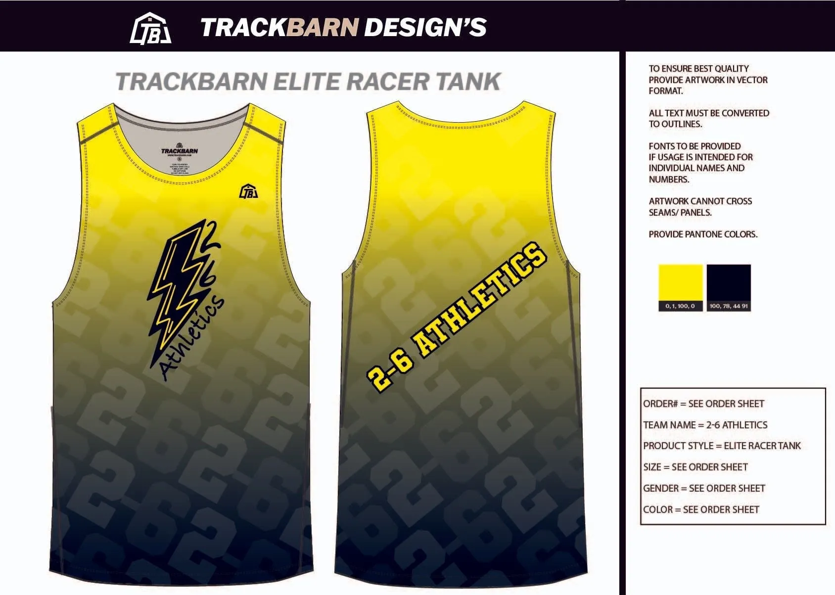 2-6-Athletics- Mens Track Singlet