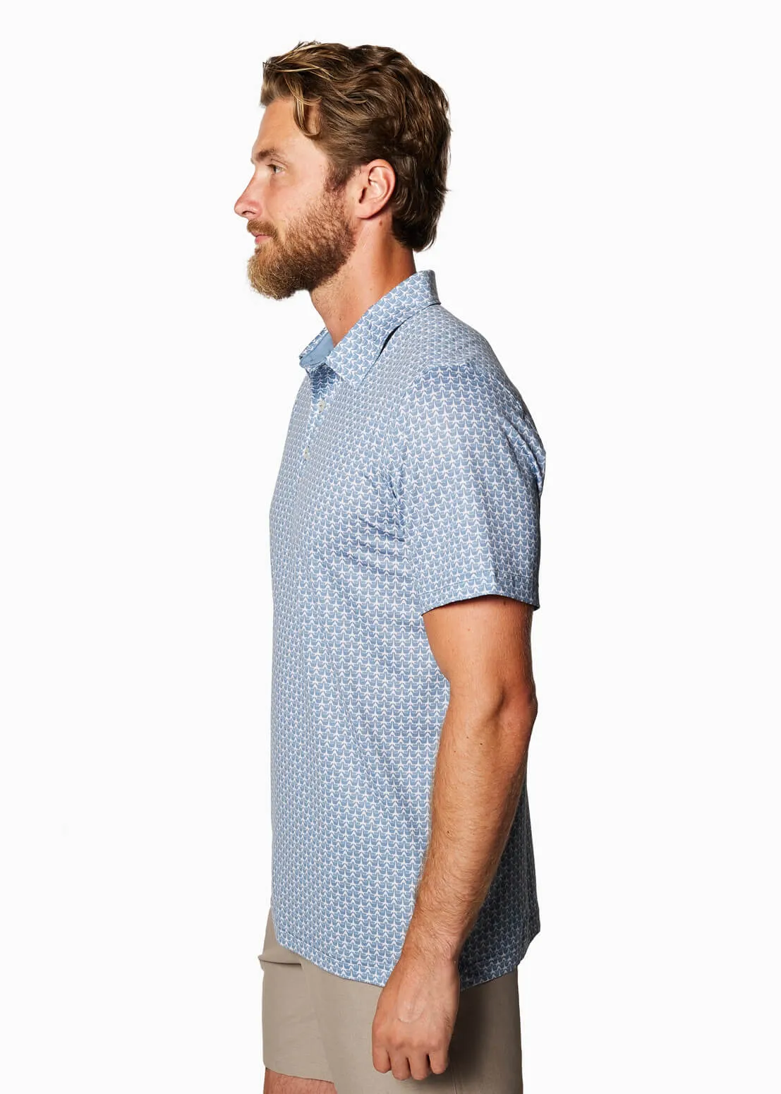 Ace Polo | Light Blue Shaka