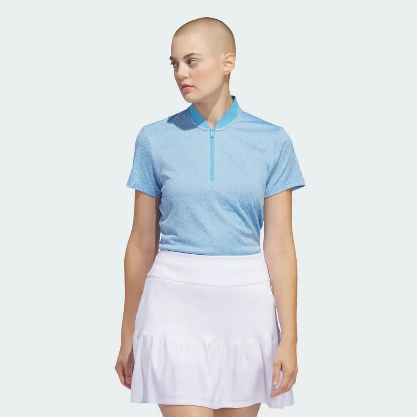 Adidas Women's Ultimate365 Jacquard Polo Shirt