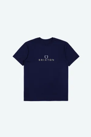 Alpha Thread S/S Standard Tee - Midnight Navy