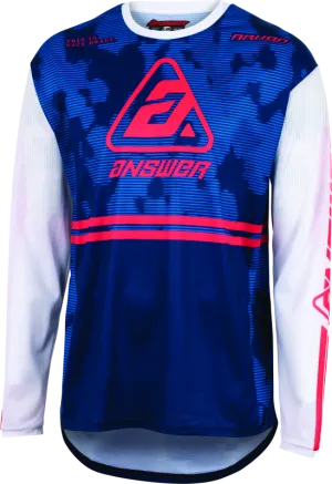 Answer 23 Ark Trials Jersey Blue/White/Red Youth - Small