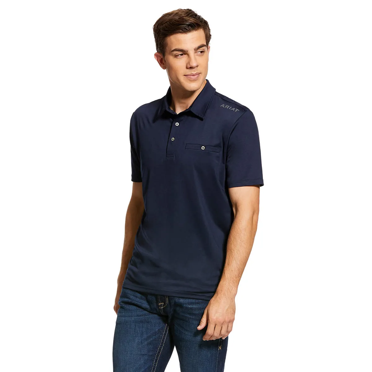 Ariat Men's Norco Short Sleeve Polo