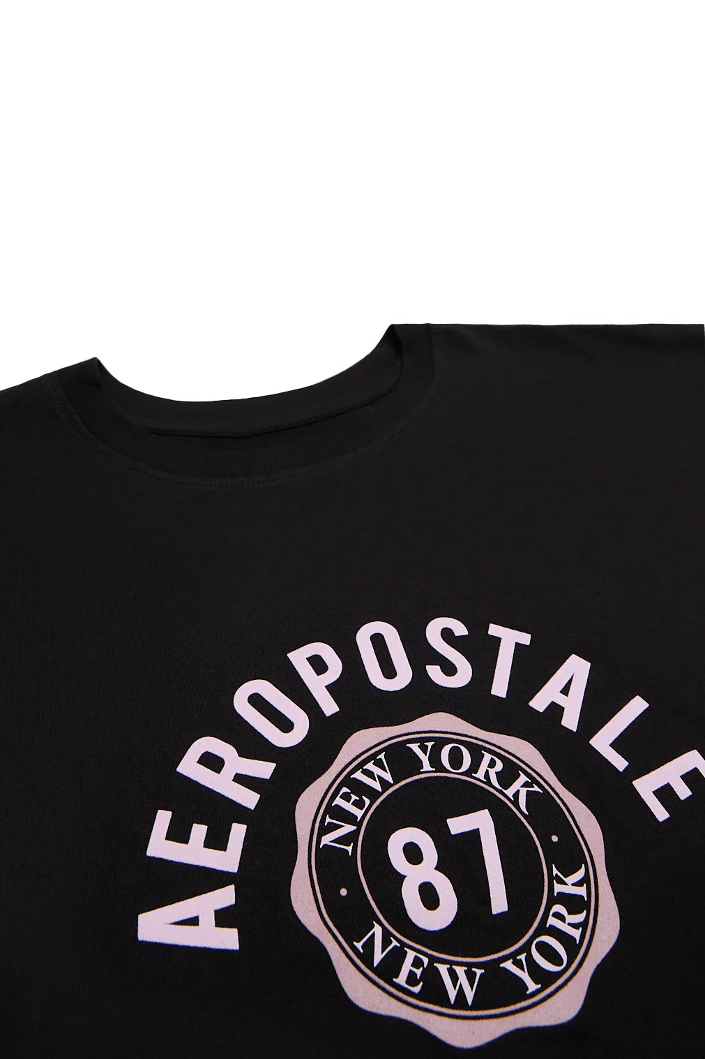 Aéropostale 87 Crest Graphic Relaxed Tee