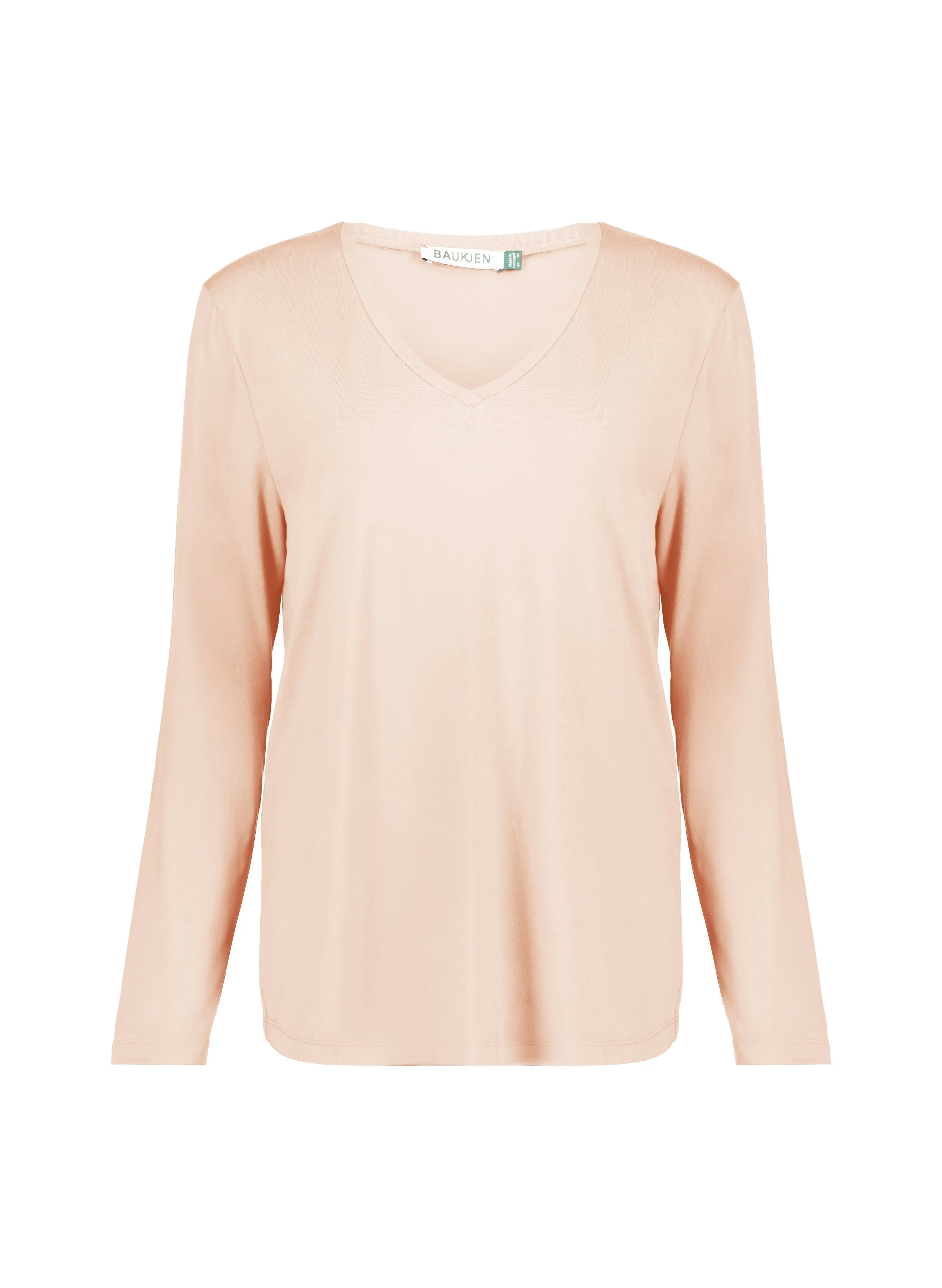 Baukjen Essentials Relaxed V-Neck Top with LENZING™ ECOVERO™