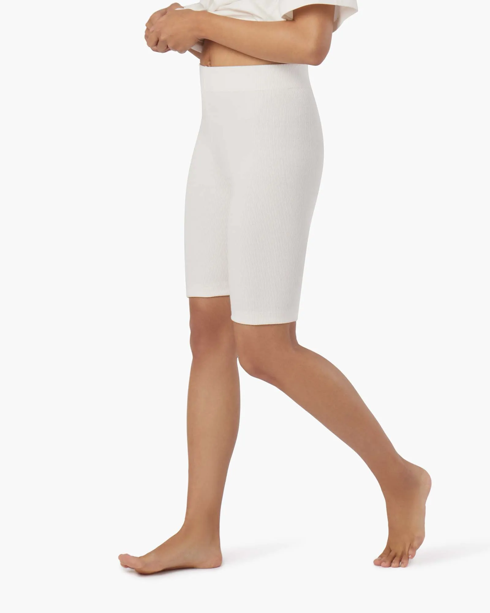 Biker Short - Cream