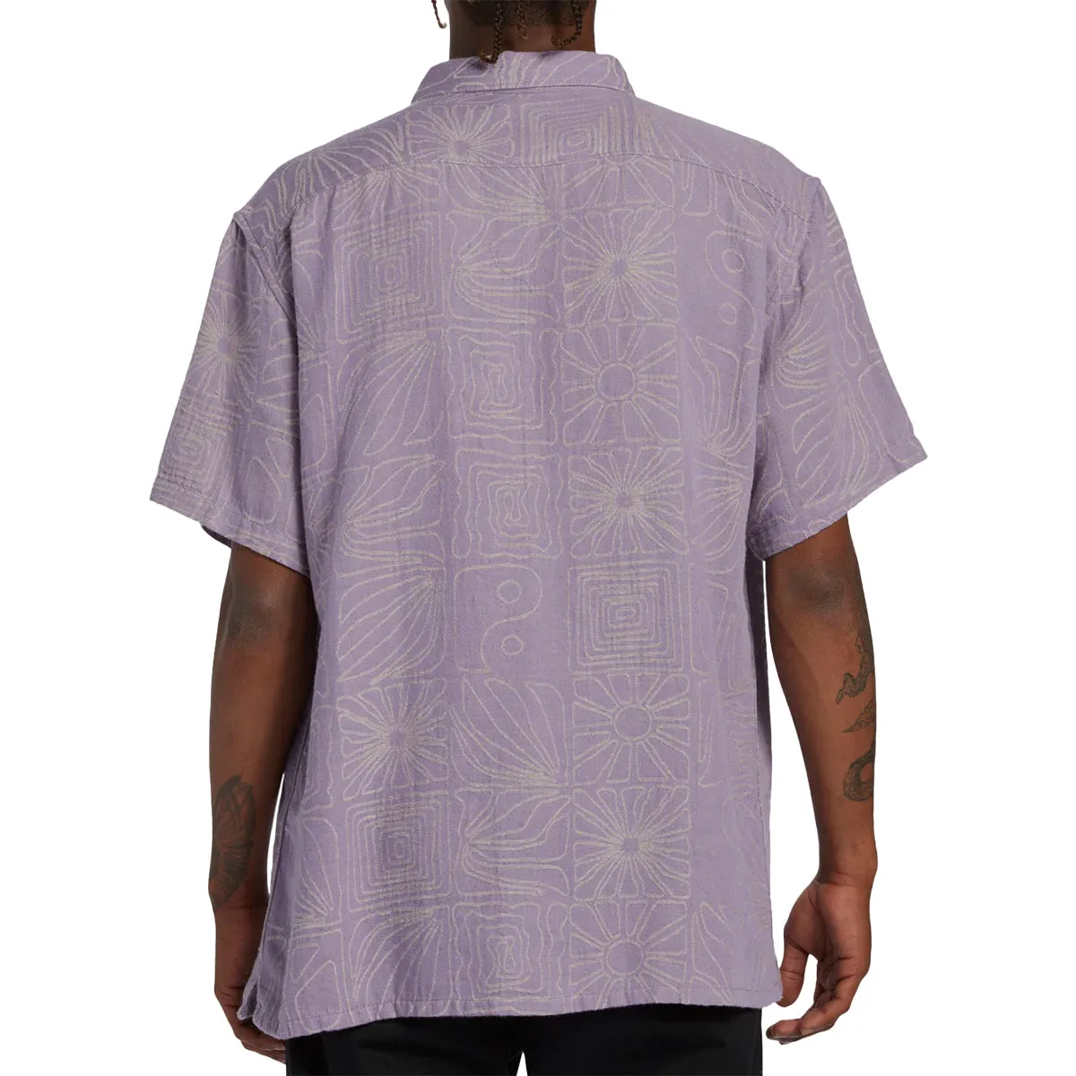 Billabong Sundays Jacquard Short Sleeve Button-Up Shirt