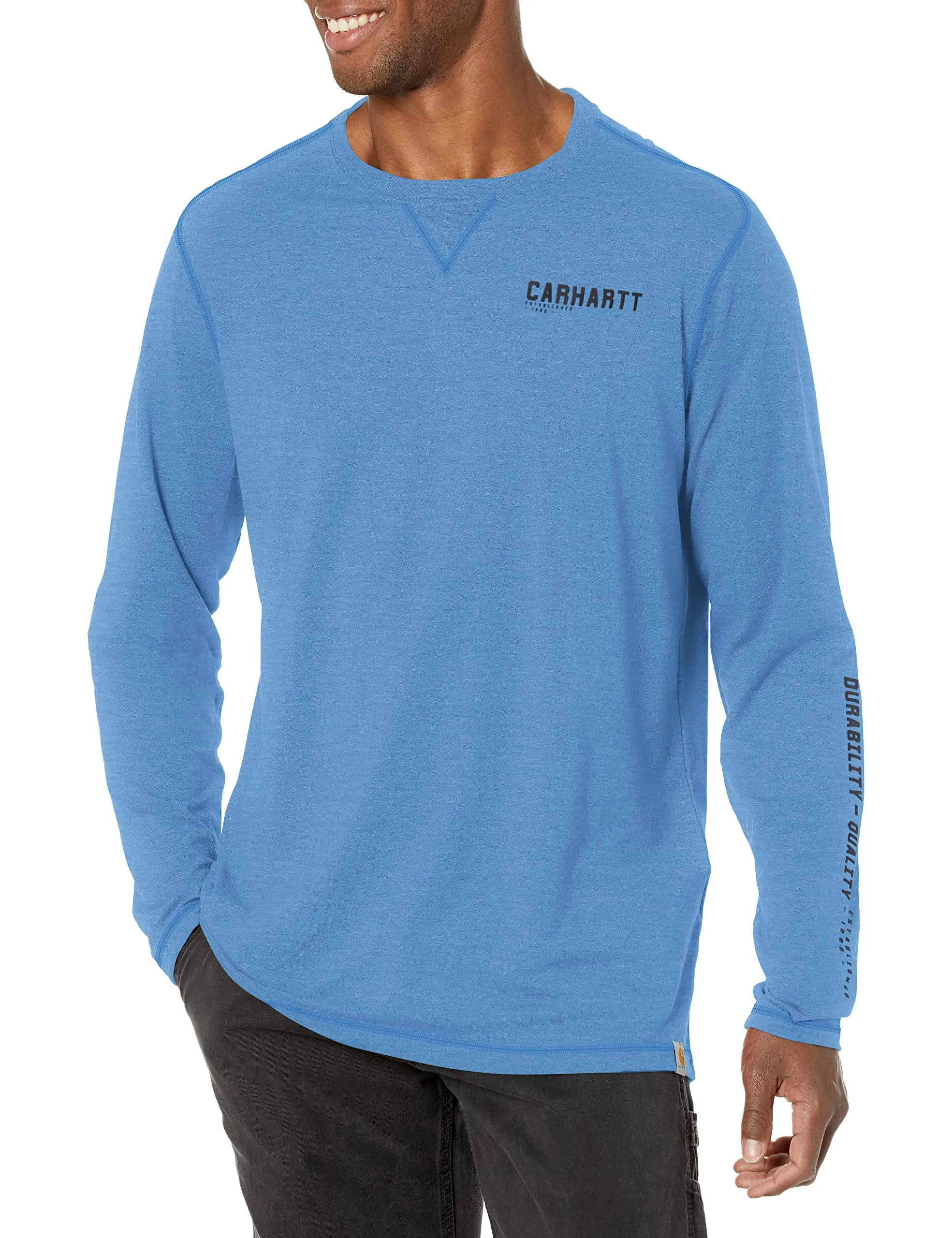 Carhartt 104682 Men's Extremes Relaxed Fit Long Sleeve Graphic T-Shirt Big & Tall