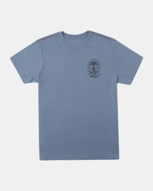 Cliff Shore Tee - Industrial Blue