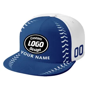 Custom Sport Design Hat Stitched Adjustable Snapback Personalized Baseball Cap PR067B-bd0b00d9-ab