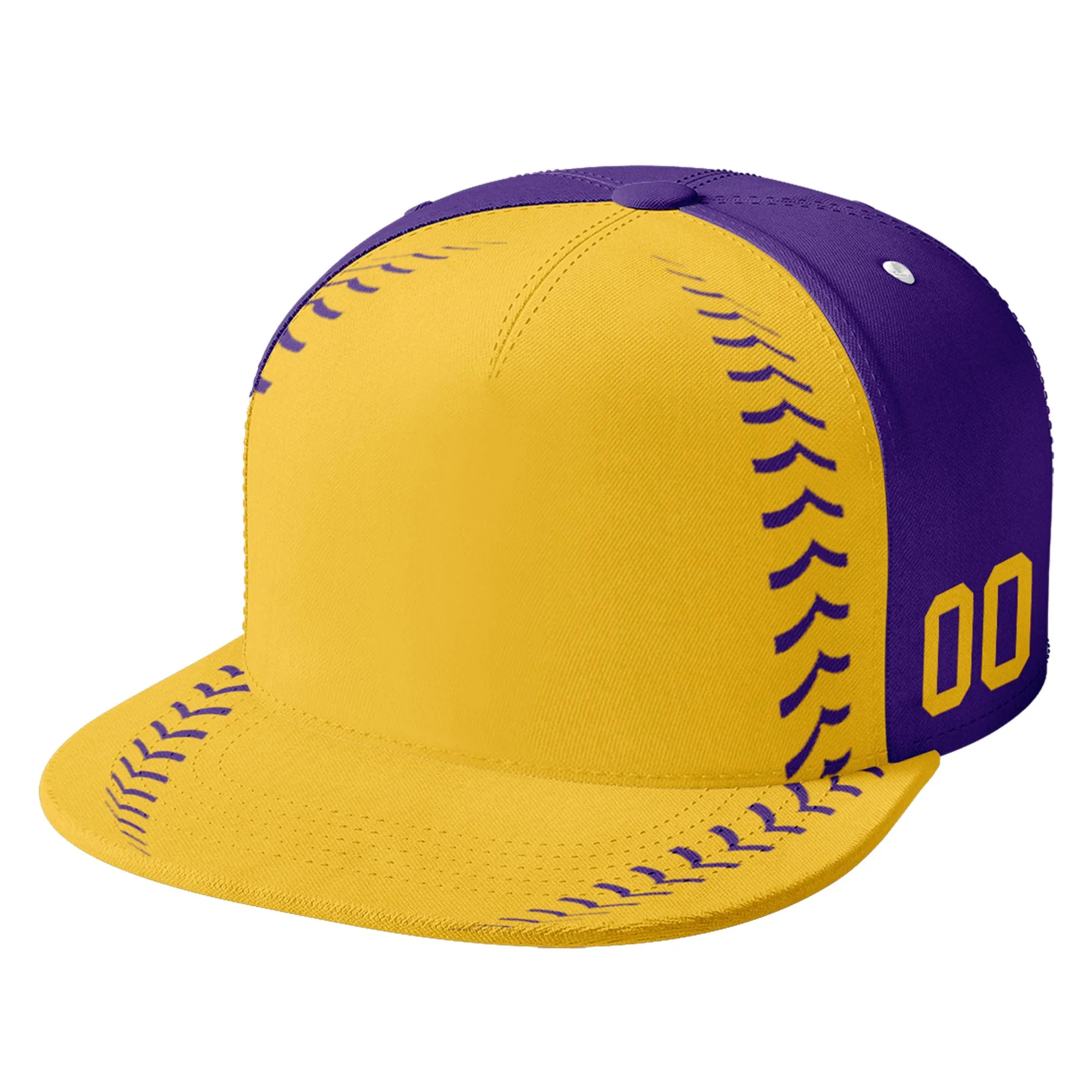 Custom Sport Design Hat Stitched Adjustable Snapback Personalized Baseball Cap PR067B-bd0b00d9-bb