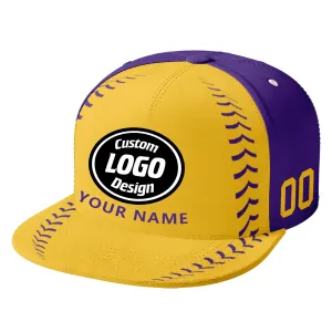 Custom Sport Design Hat Stitched Adjustable Snapback Personalized Baseball Cap PR067B-bd0b00d9-bb