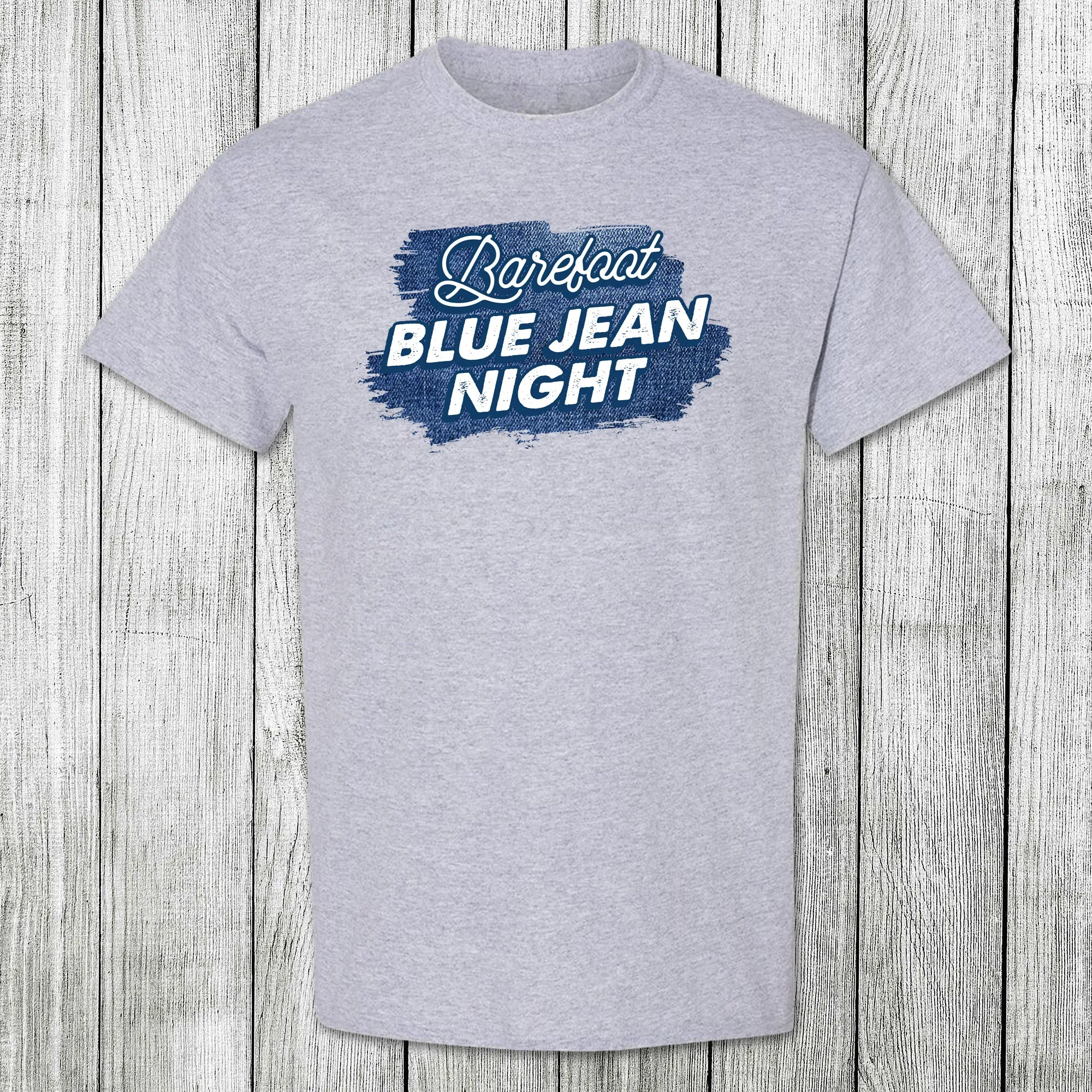 Daydream Tees Barefoot Blue Jean Night