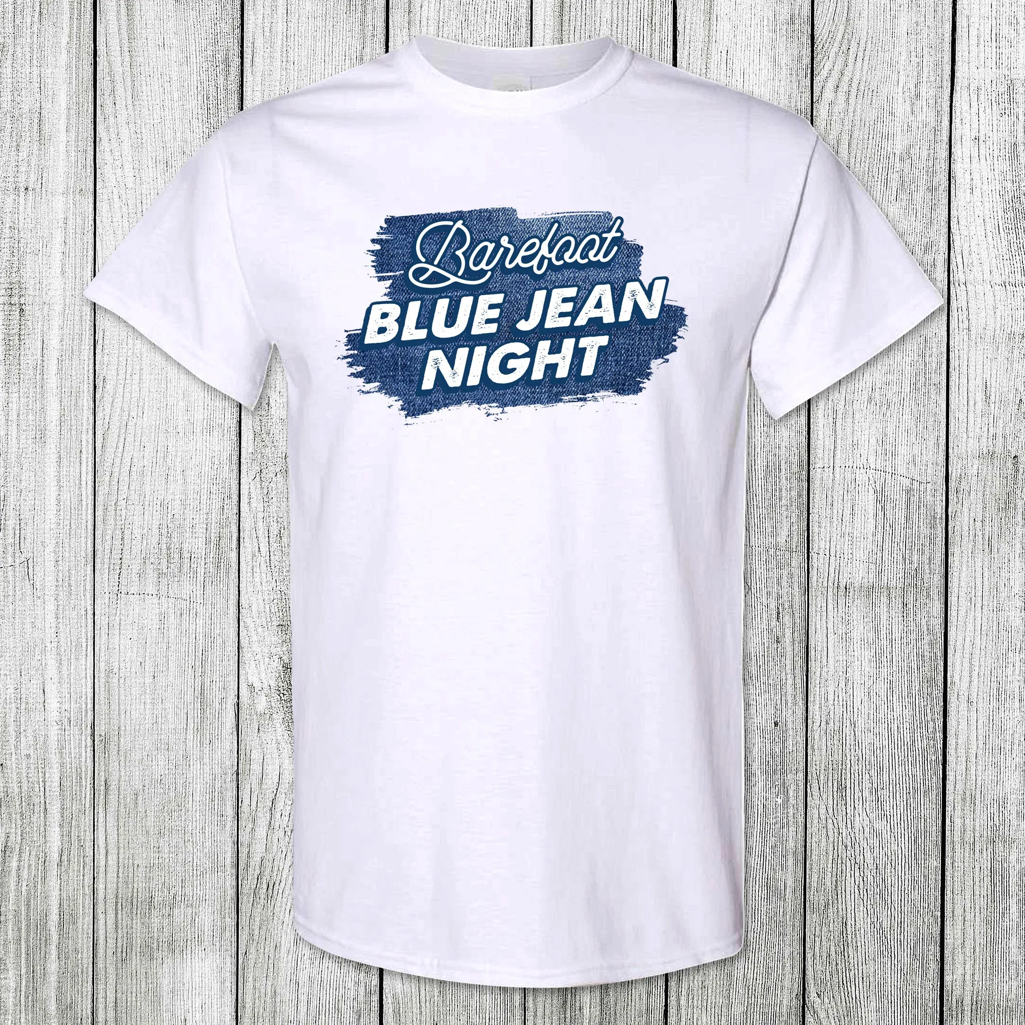 Daydream Tees Barefoot Blue Jean Night