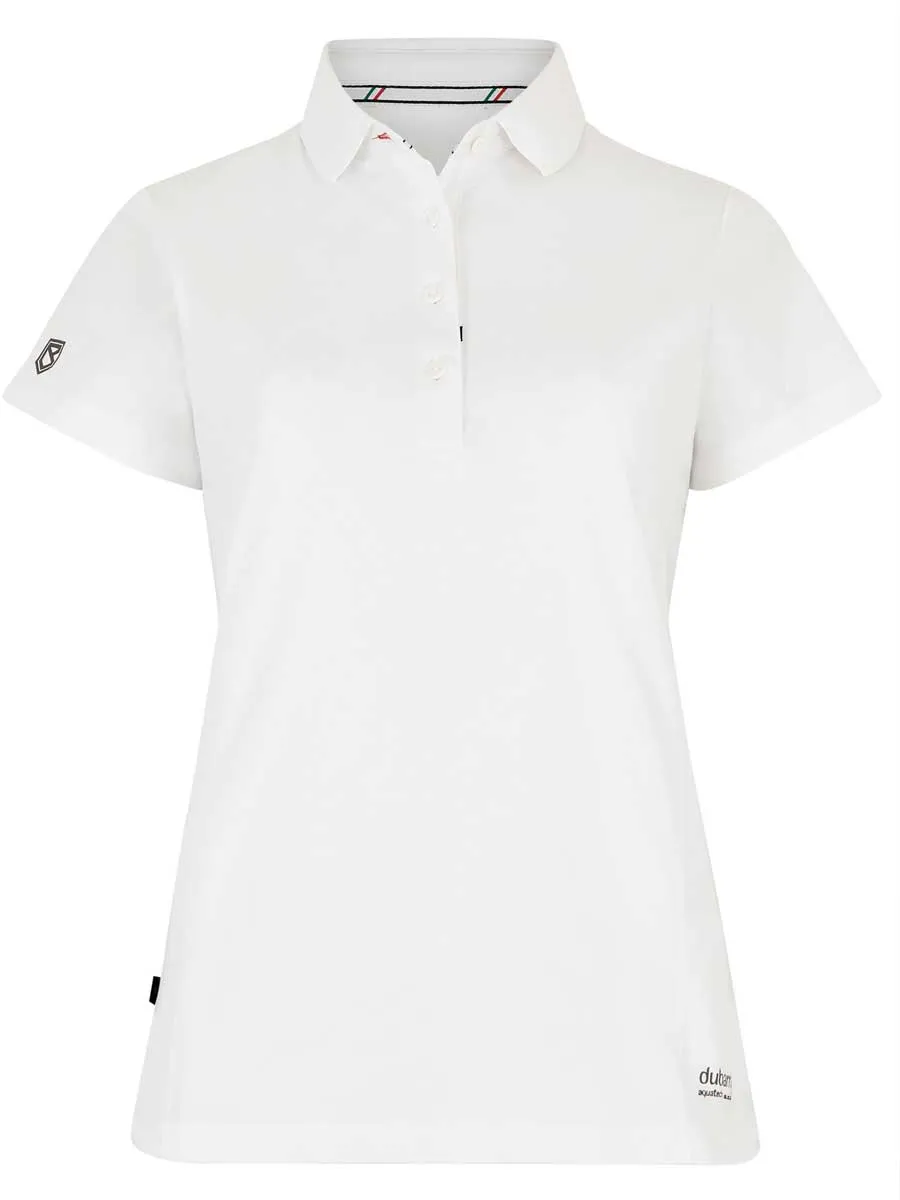 DUBARRY Martinique Womens Short-Sleeve Polo - White