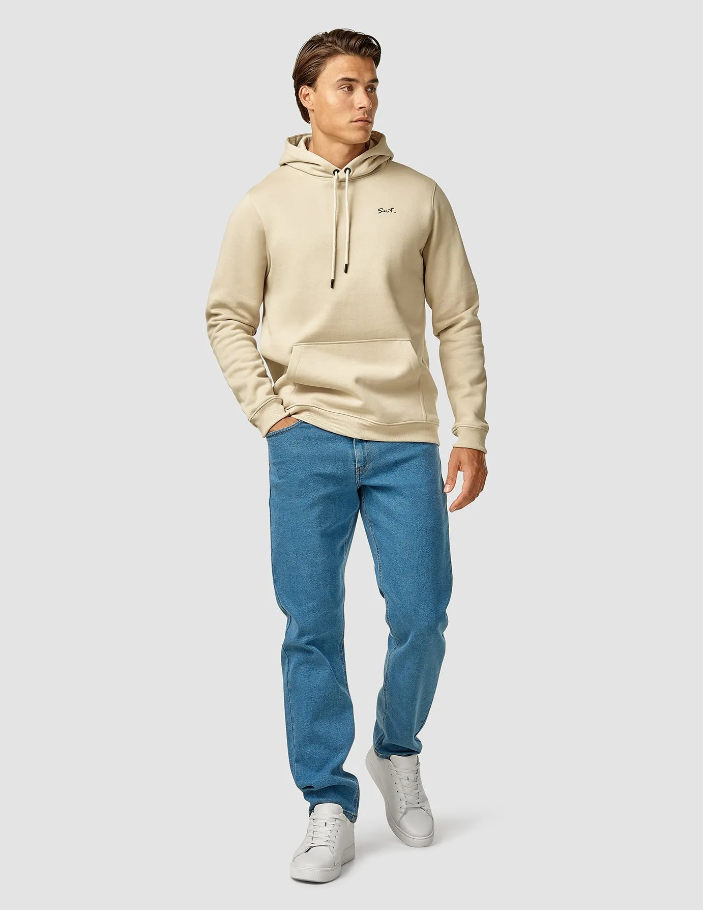 Everyday Hoodie Wooden Beige