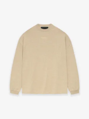 Fear of God Essentials LS Tee in Gold Heather