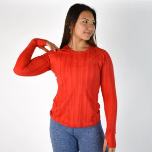 FLEO Foundation Long Sleeve - Coral Shibori