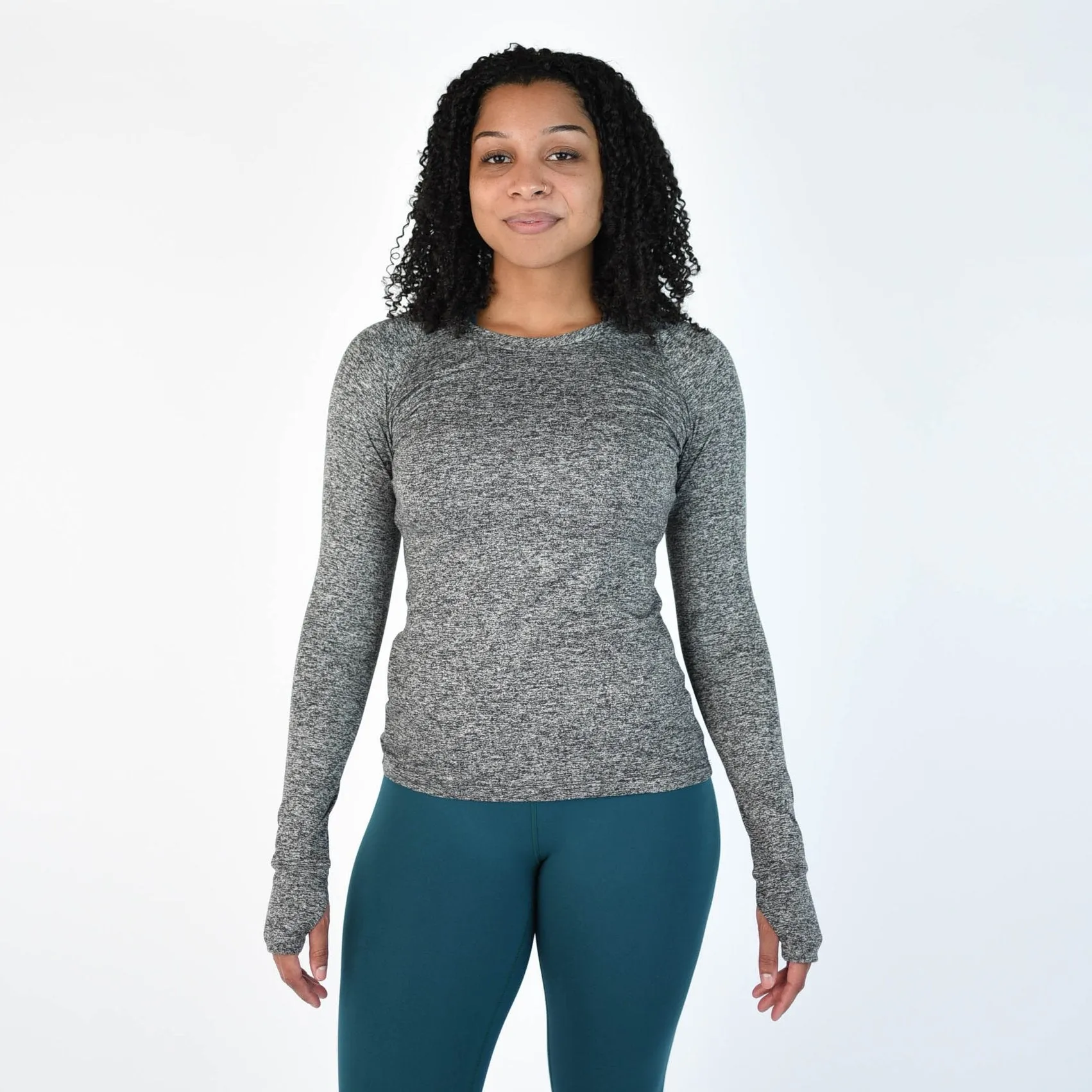 FLEO Foundation Long Sleeve - Heather Grey