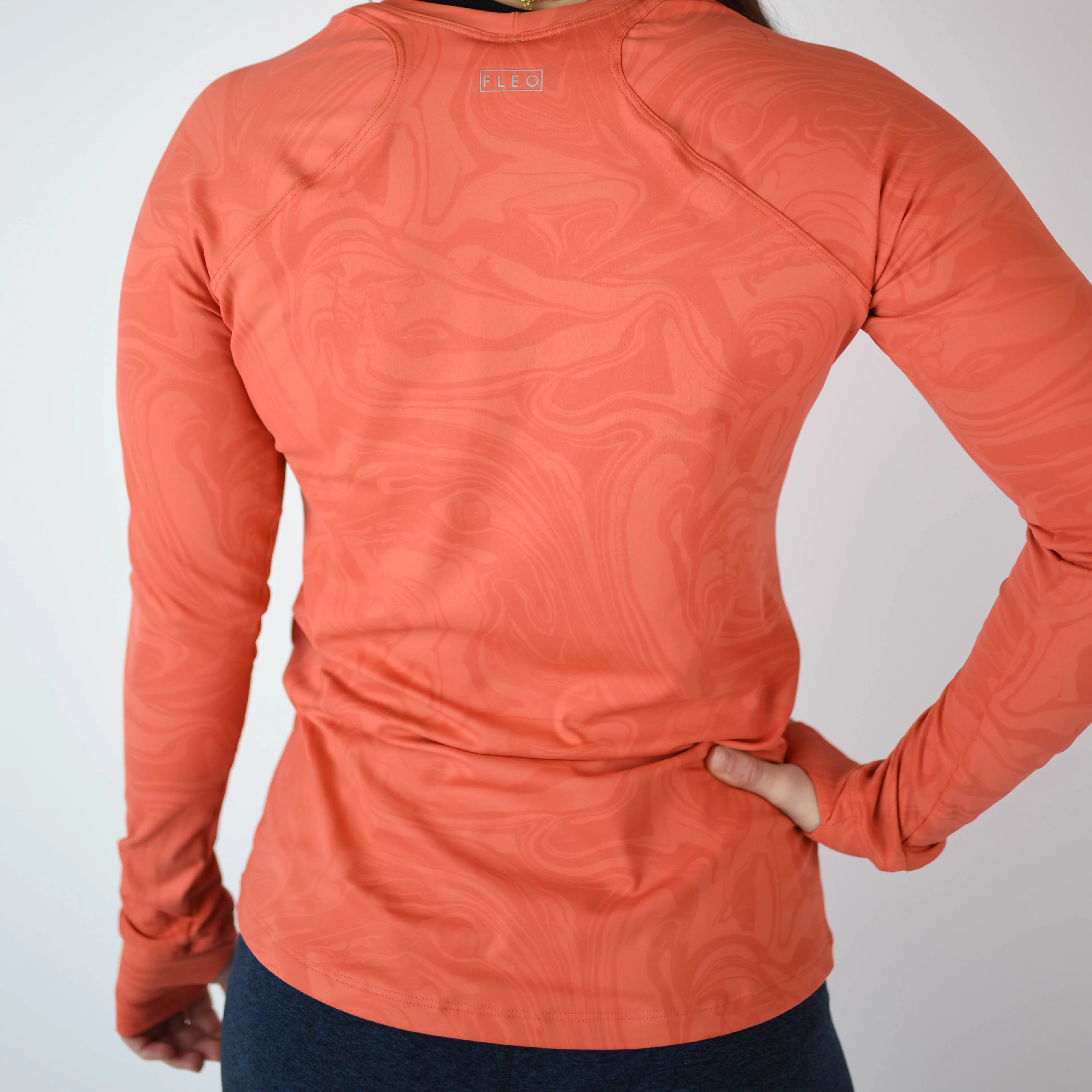 FLEO Foundation Long Sleeve - Tangerine Dream