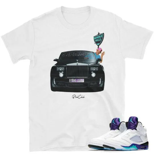 Fresh Prince of Bel Air Air Jordan 5 shirt to match by Bird Club