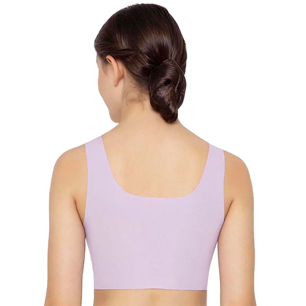 Gococi Padded Non-wired Full Cup Everyday Wear Full coverage T-Shirt Bra - Lilac