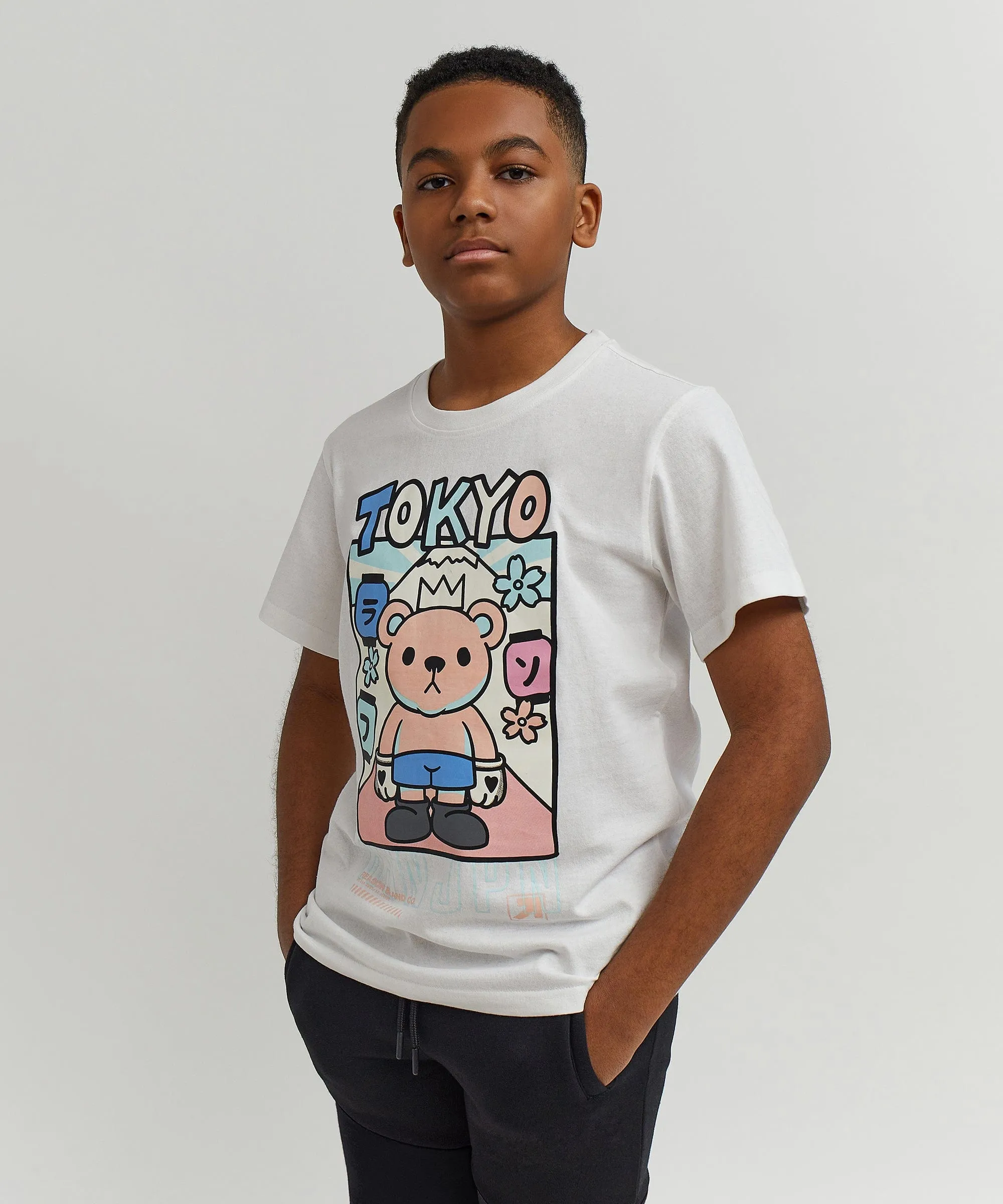 Kids Neo Tokyo Tee - White