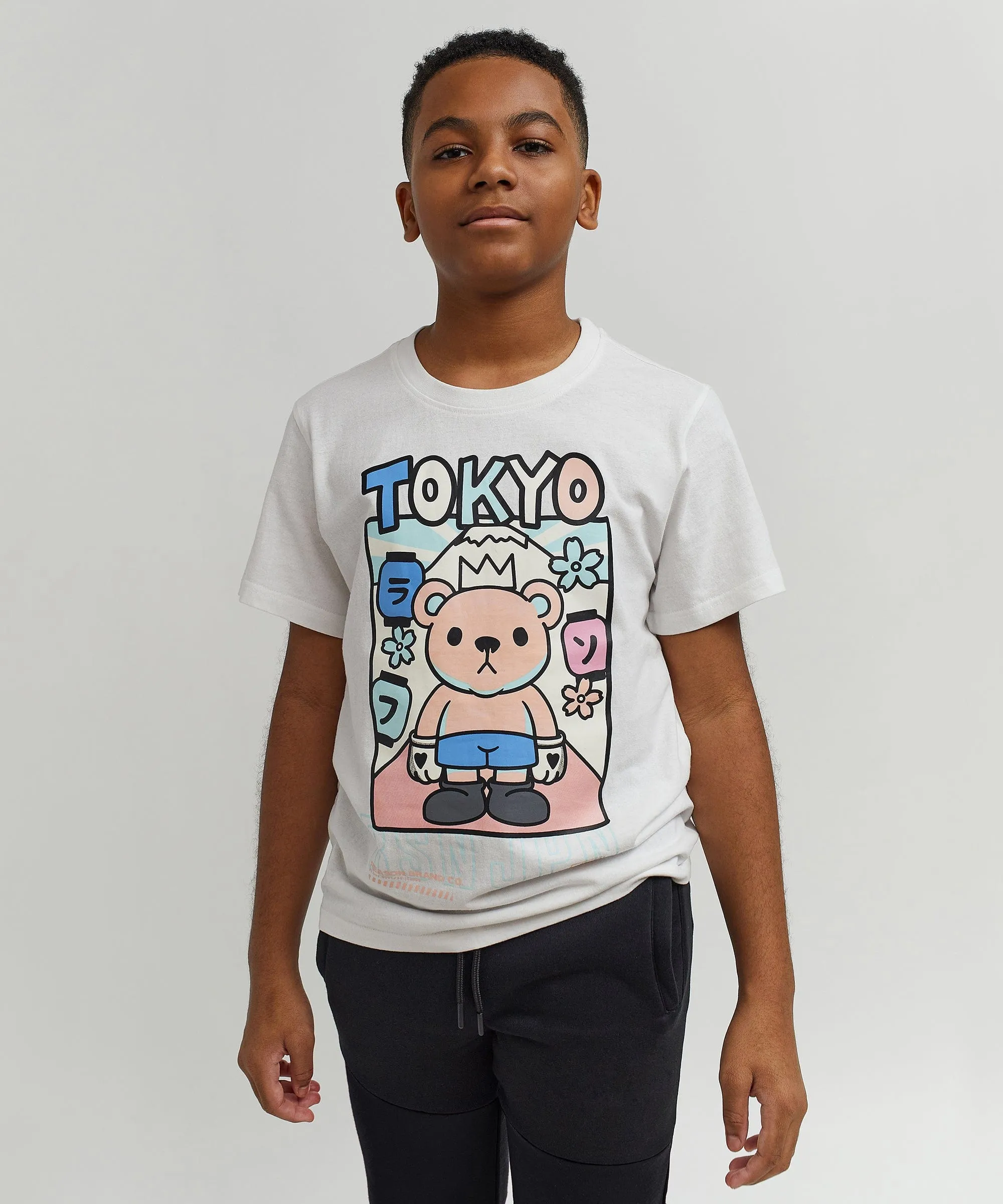 Kids Neo Tokyo Tee - White