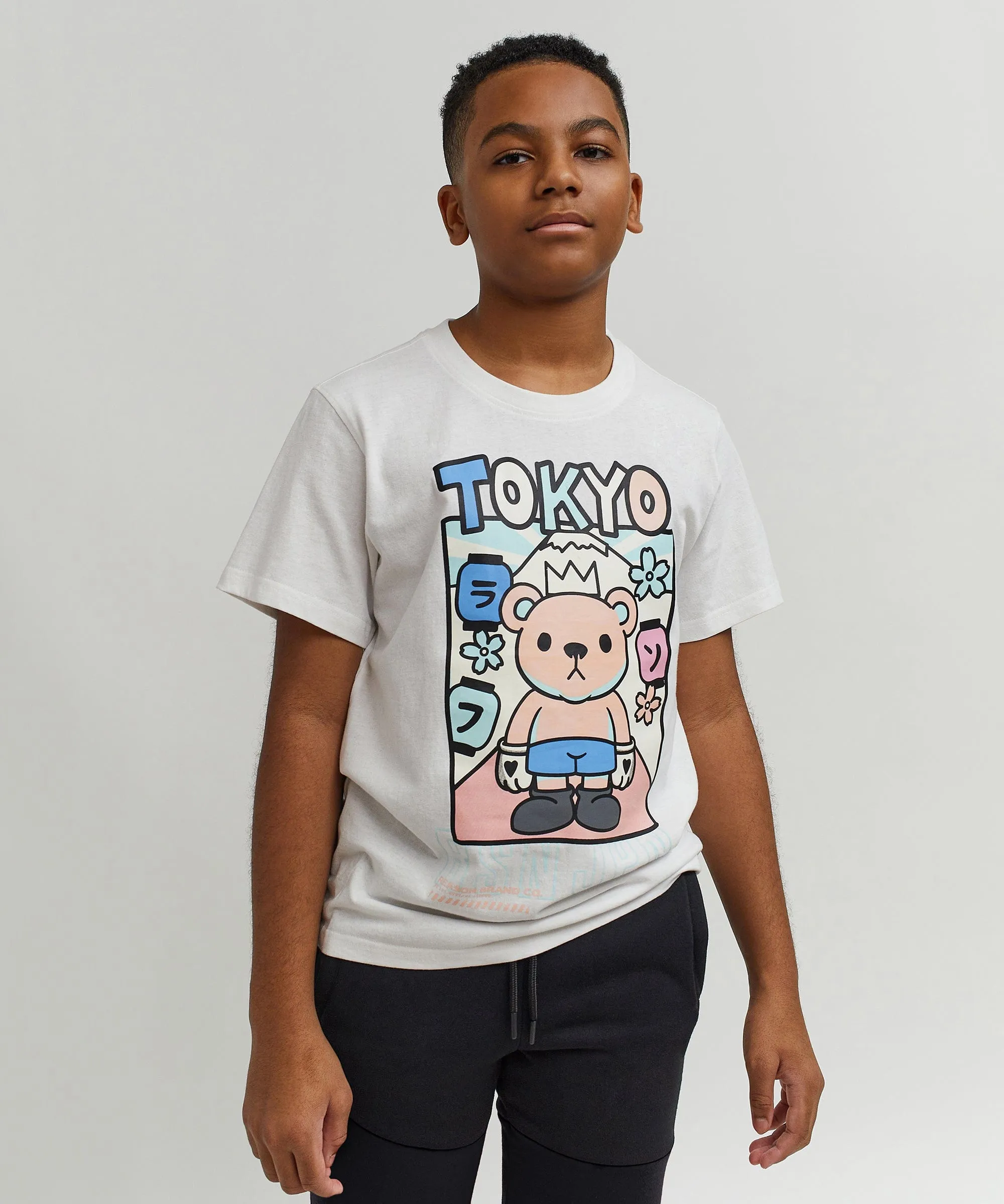 Kids Neo Tokyo Tee - White