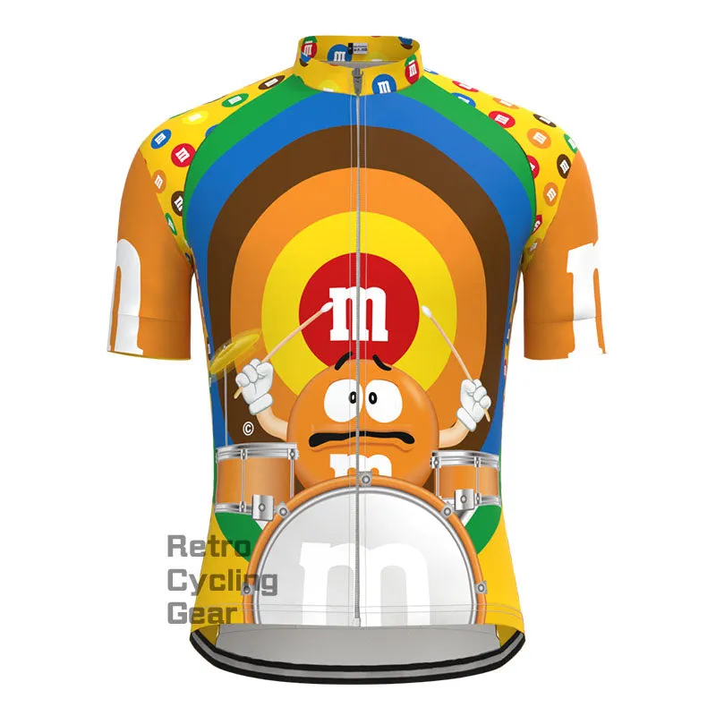 M&M Chocolate orange Short Sleeves Cycling Jersey