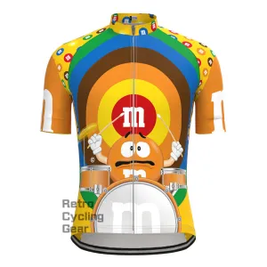 M&M Chocolate orange Short Sleeves Cycling Jersey