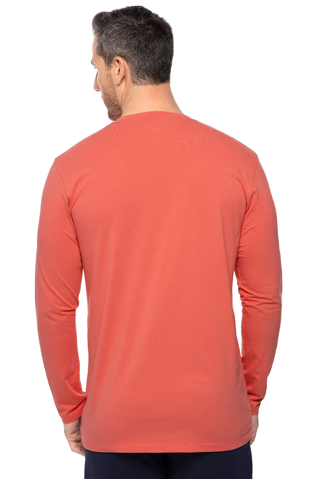 Men's Morada Everyday Long Sleeve T-Shirt | Vivid Coral