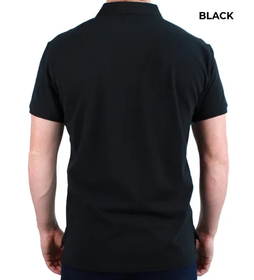 MENS - RINGERS WESTERN POLO - BLACK