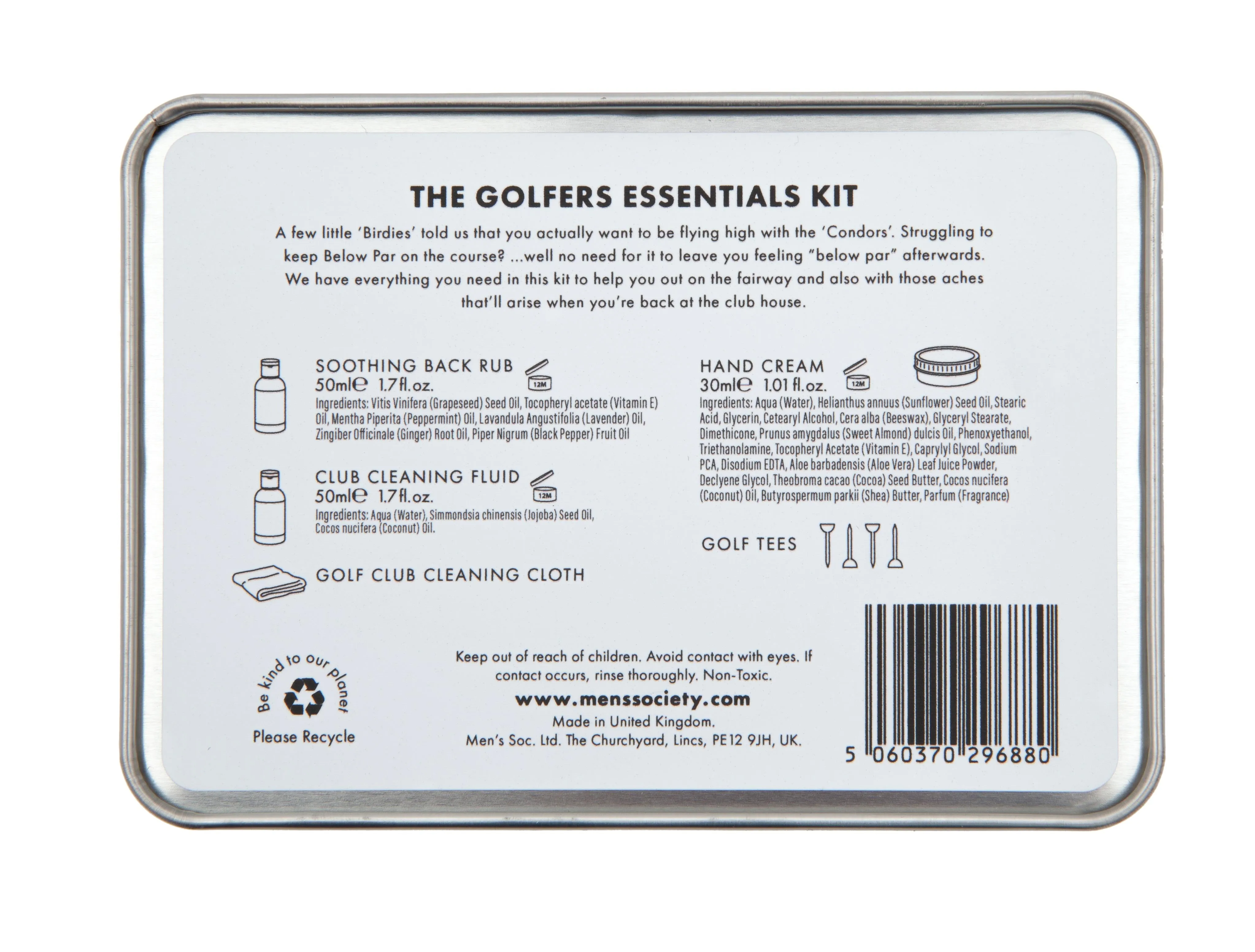 Men's Society - Golfers Essentials Kit