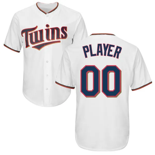 Minnesota Twins Customizable Pro Style Baseball Jersey - 2 Styles Available