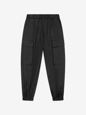 MM6 Maison Margiela Kids Cargo Trousers in Black