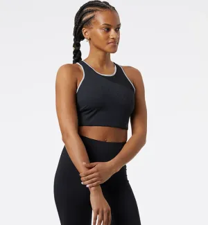 New Balance | Q SPEED Shape Shield Crop Bra | Women's | Black