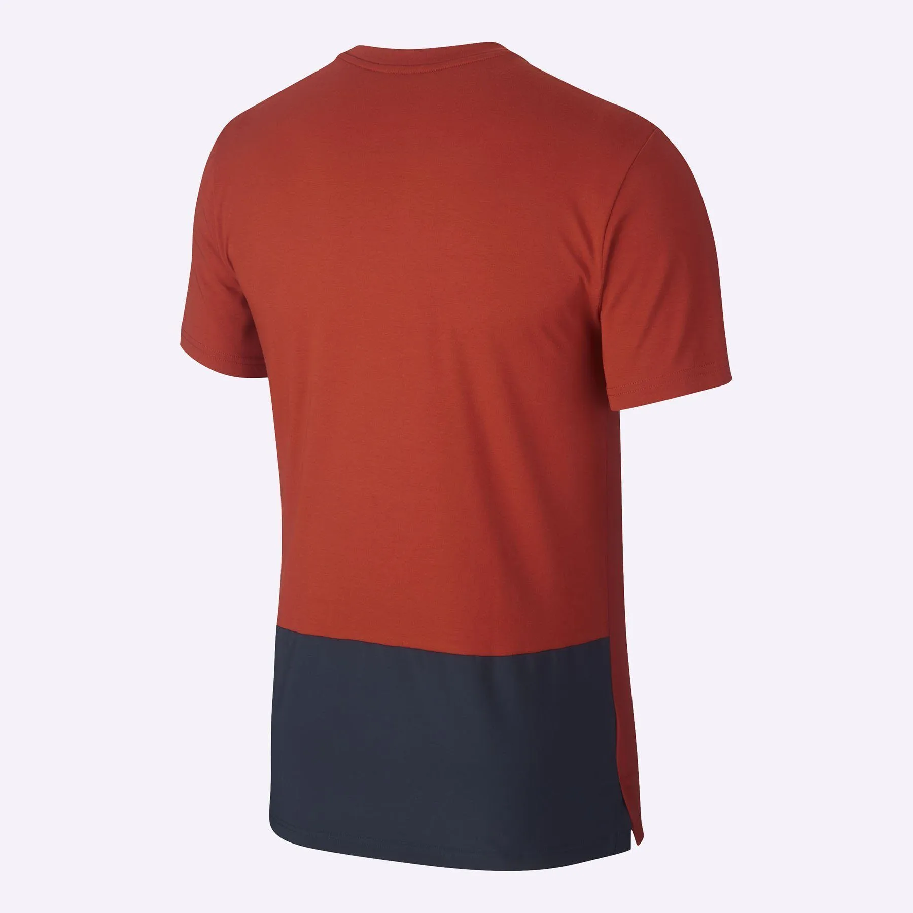 Nike - Dri-FIT Men's Short-Sleeve Training Top - Mystic Red/Obsidian/Laser Orange