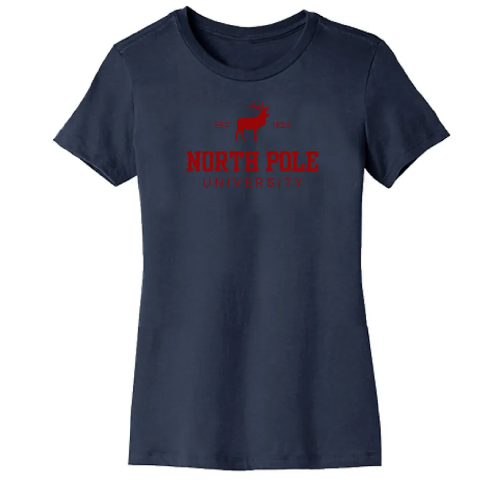 North Pole University Organic Cotton Women's Tee