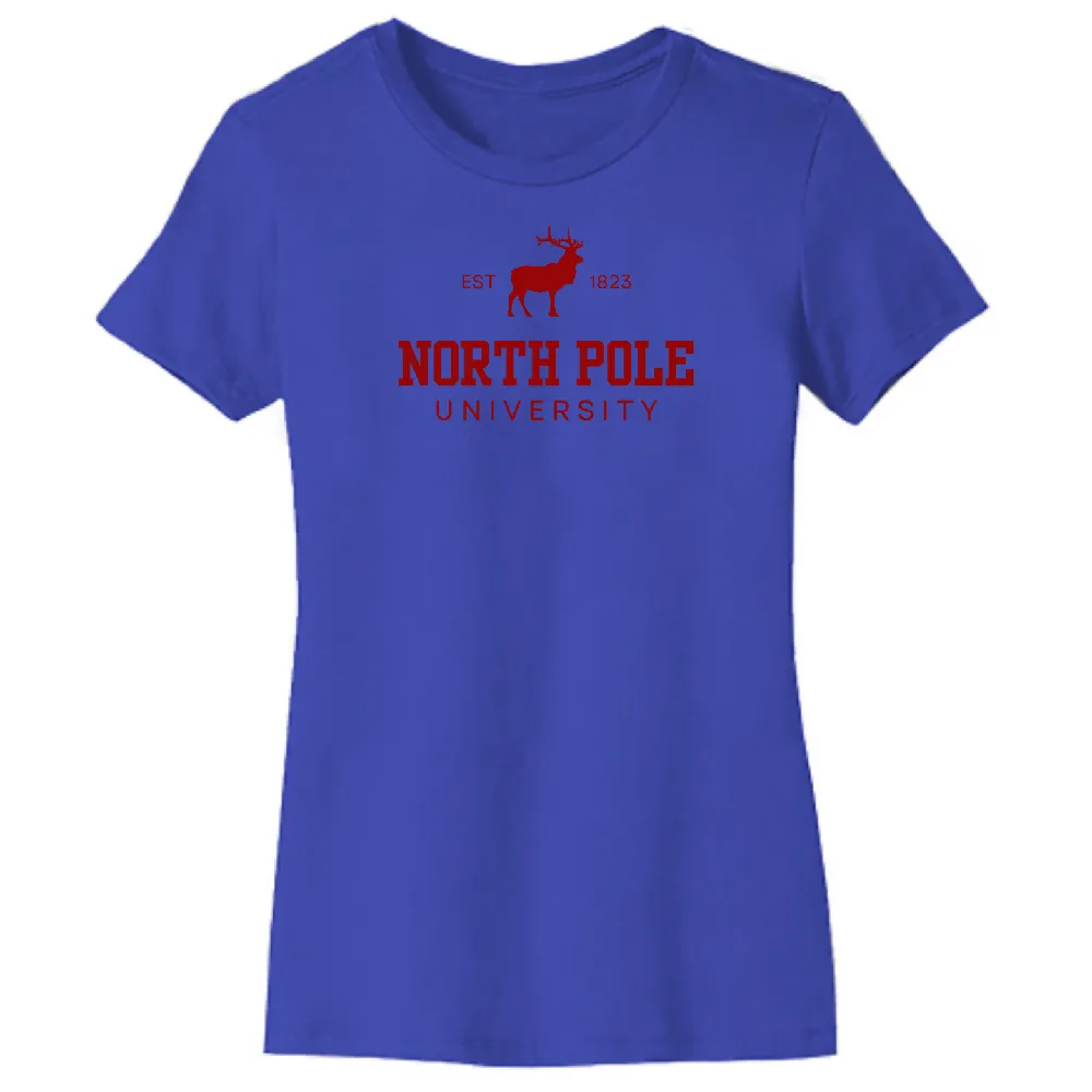 North Pole University Organic Cotton Women's Tee