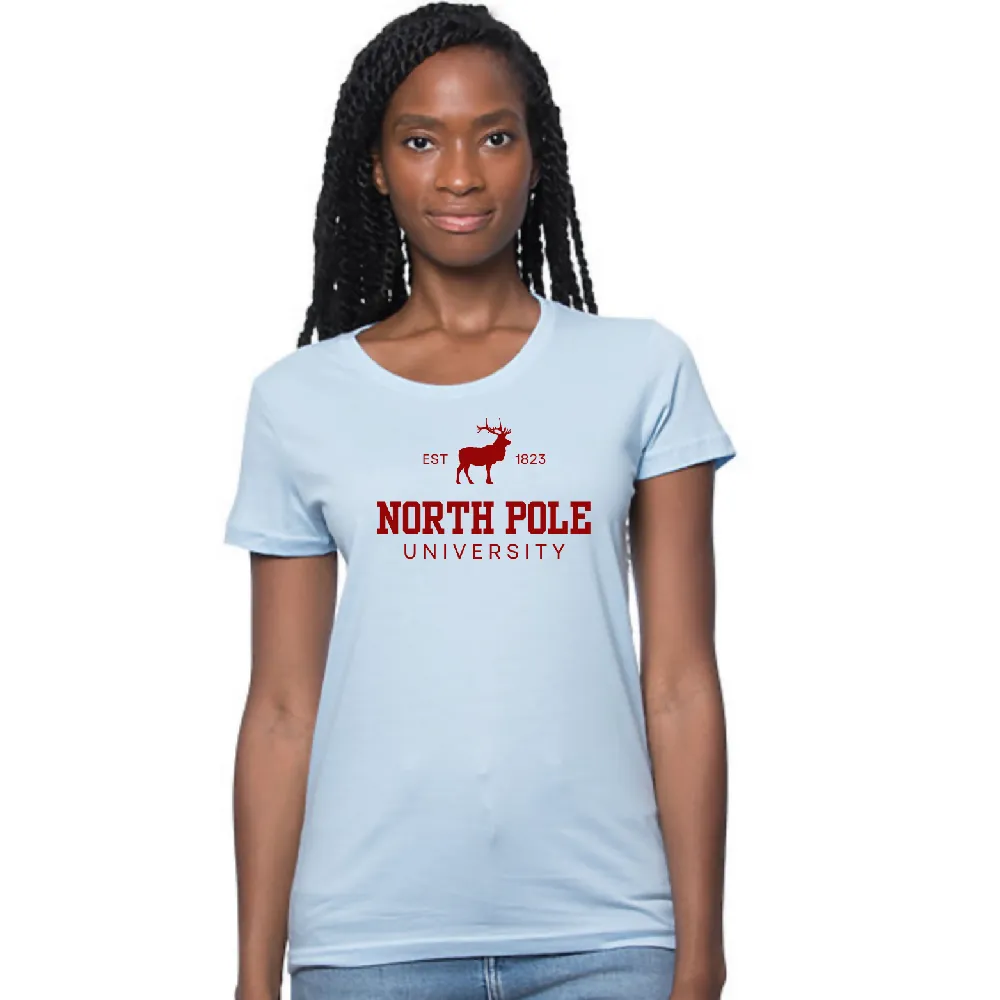 North Pole University Organic Cotton Women's Tee