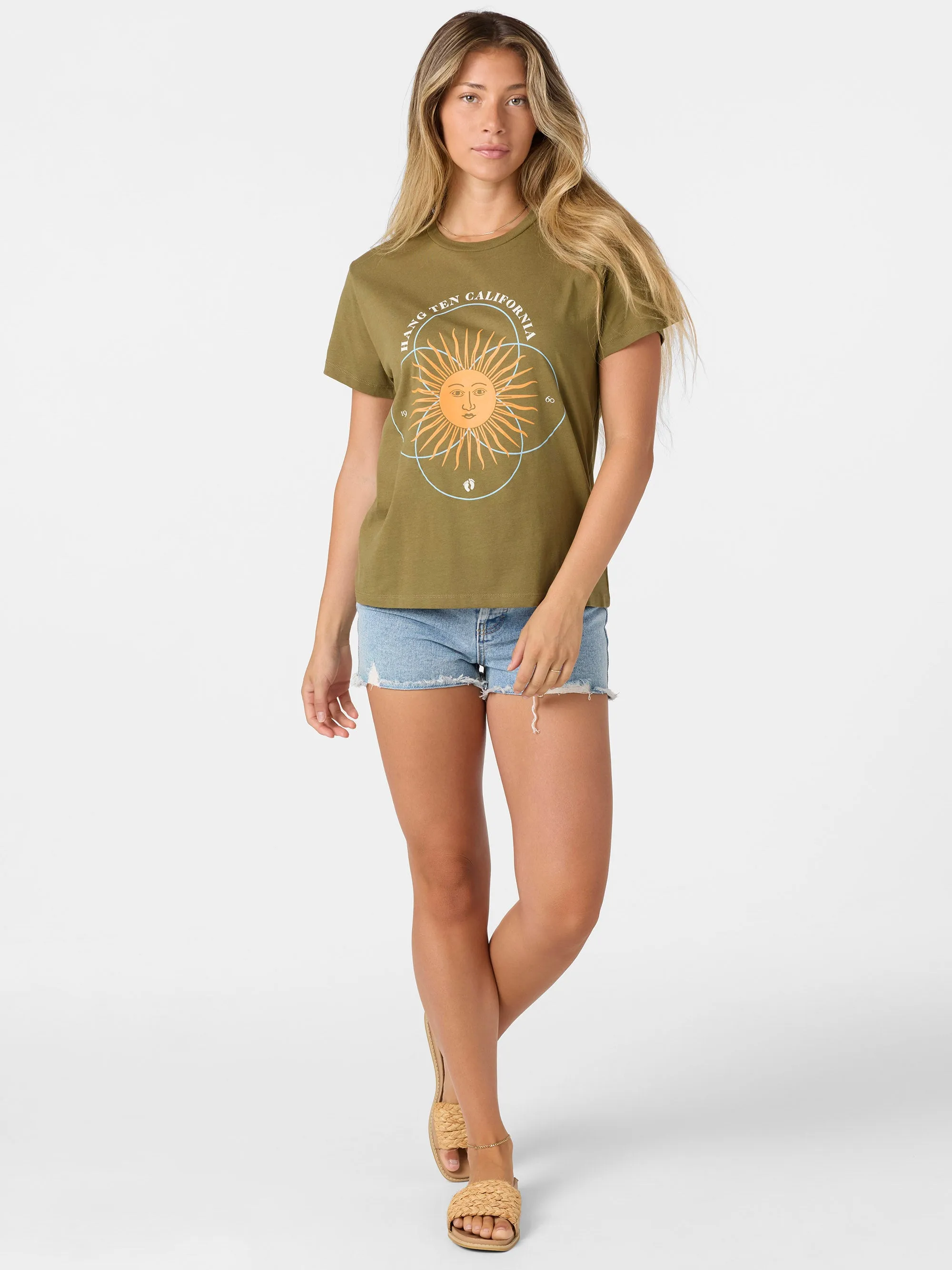 Palm Sun Central Tee