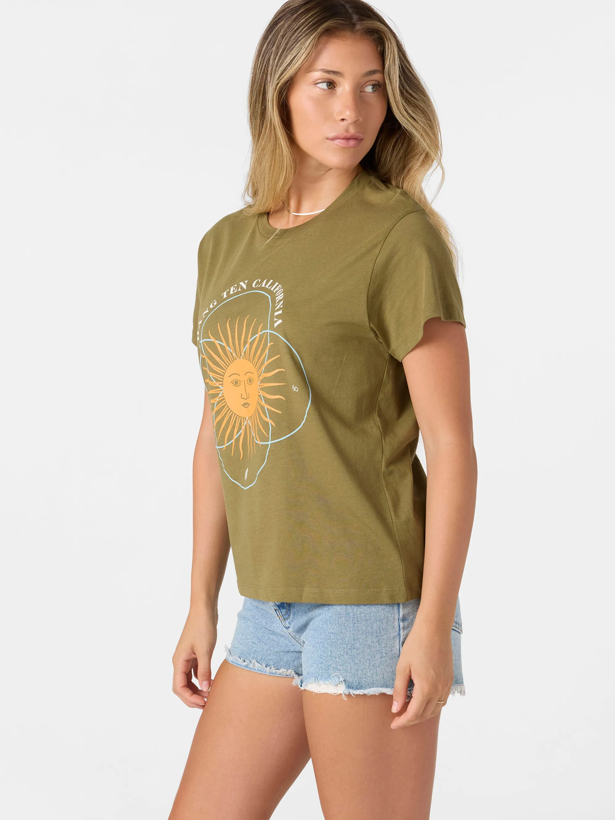 Palm Sun Central Tee