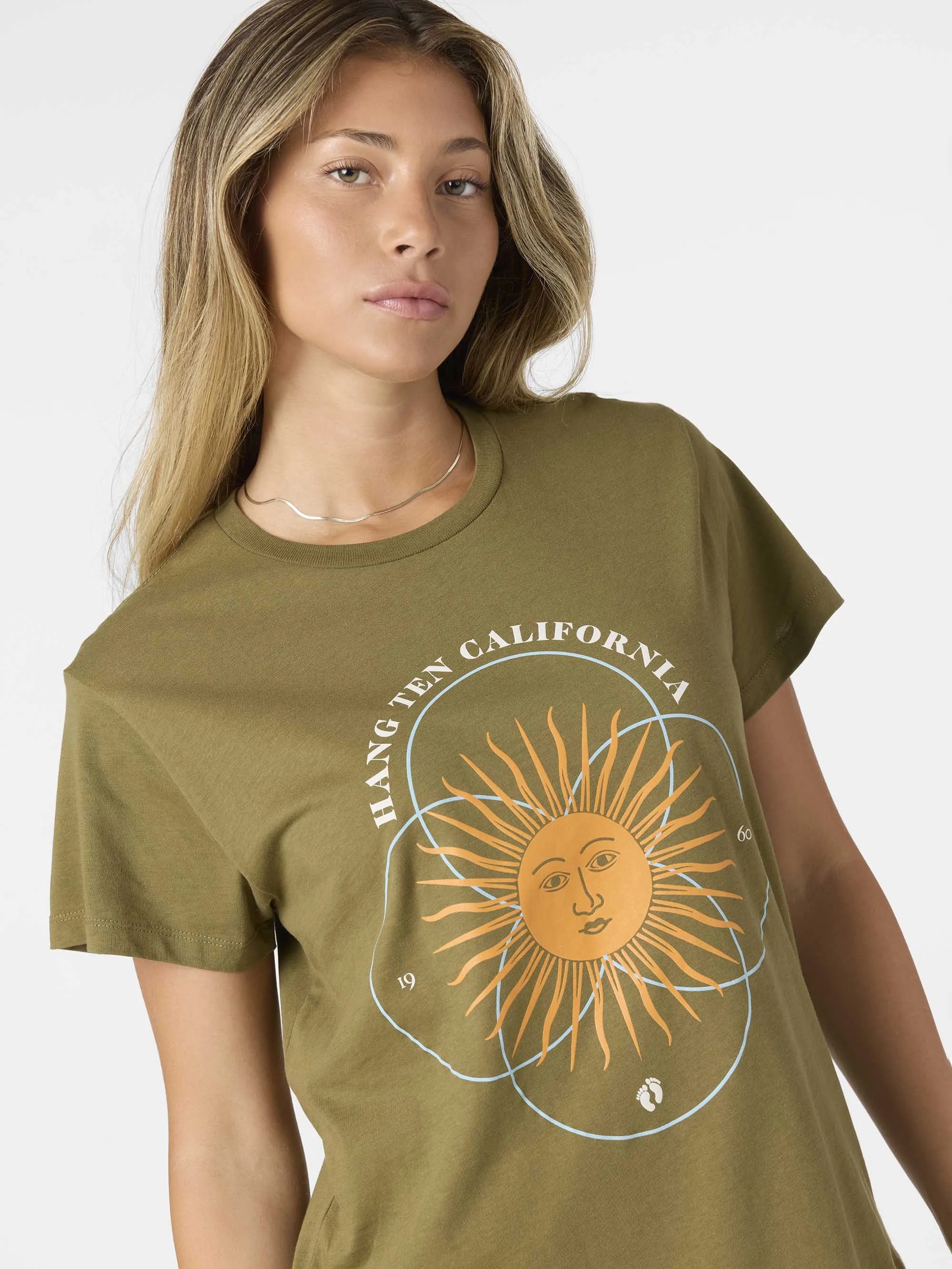 Palm Sun Central Tee