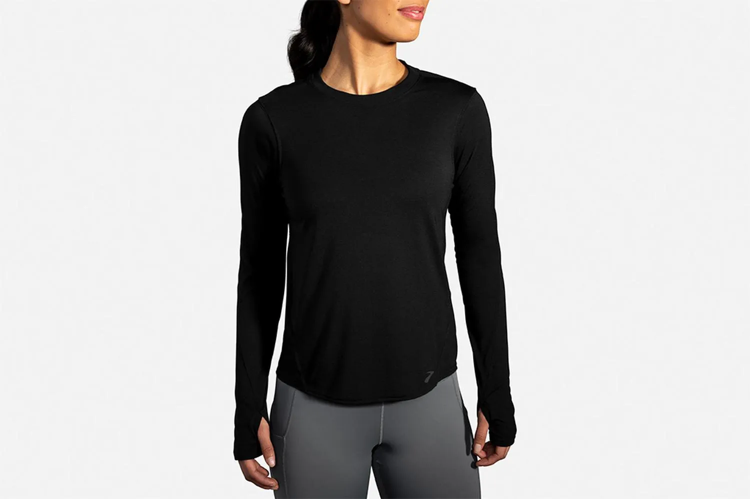 Playera Brooks Distance Long Sleeve Mujer