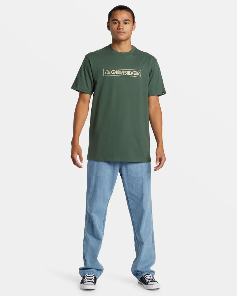 Quiksilver Modern Clicker Tee-Forest