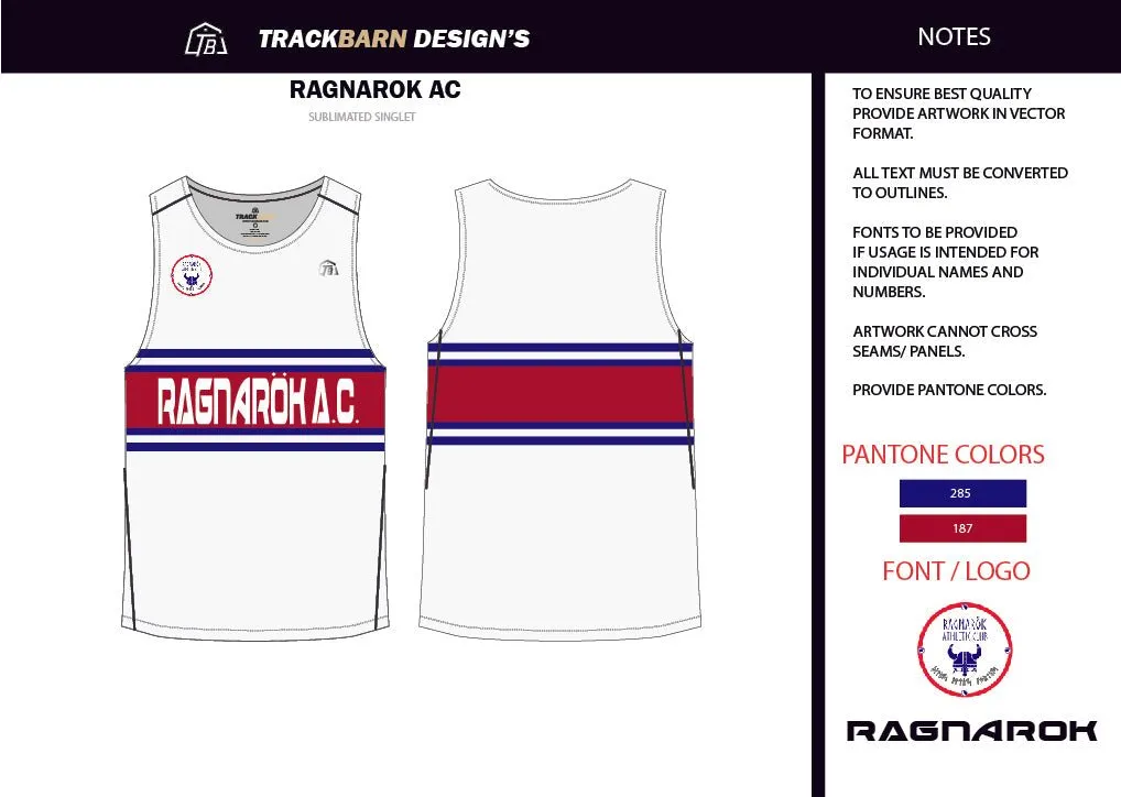 Ragnarok-AC- Mens Track Singlet