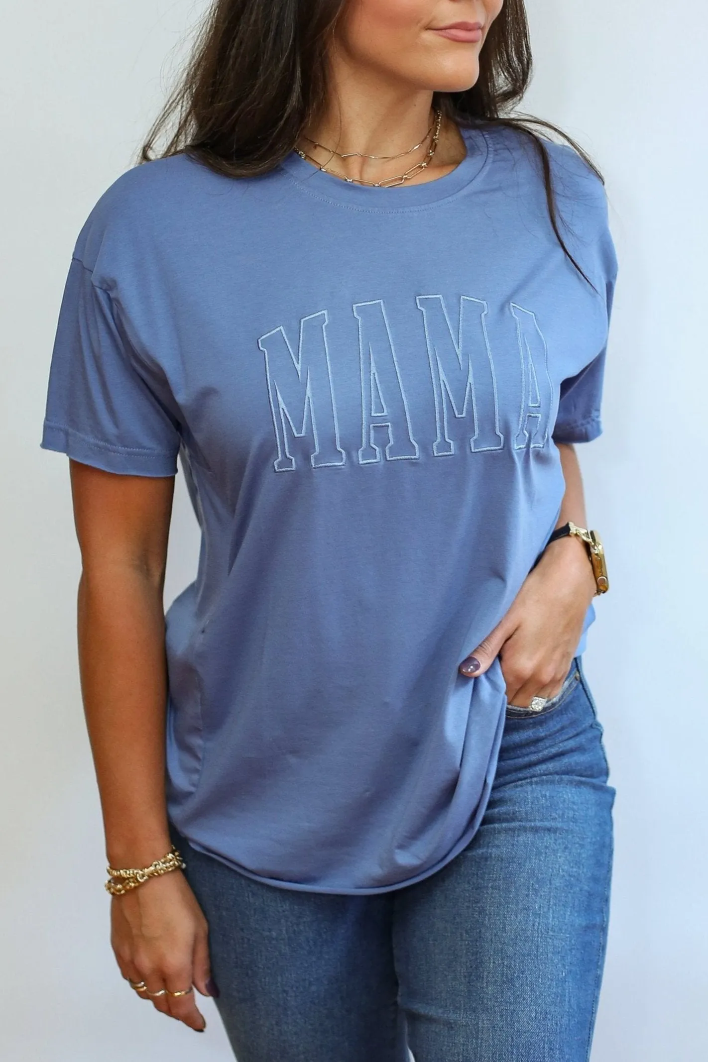 Relaxed Fit Zip Breastfeeding Tee