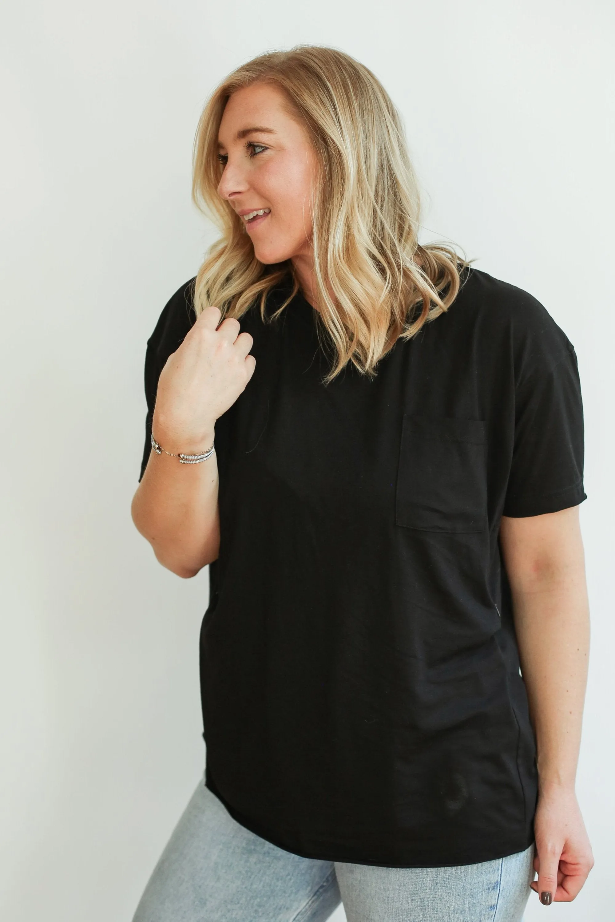 Relaxed Fit Zip Breastfeeding Tee