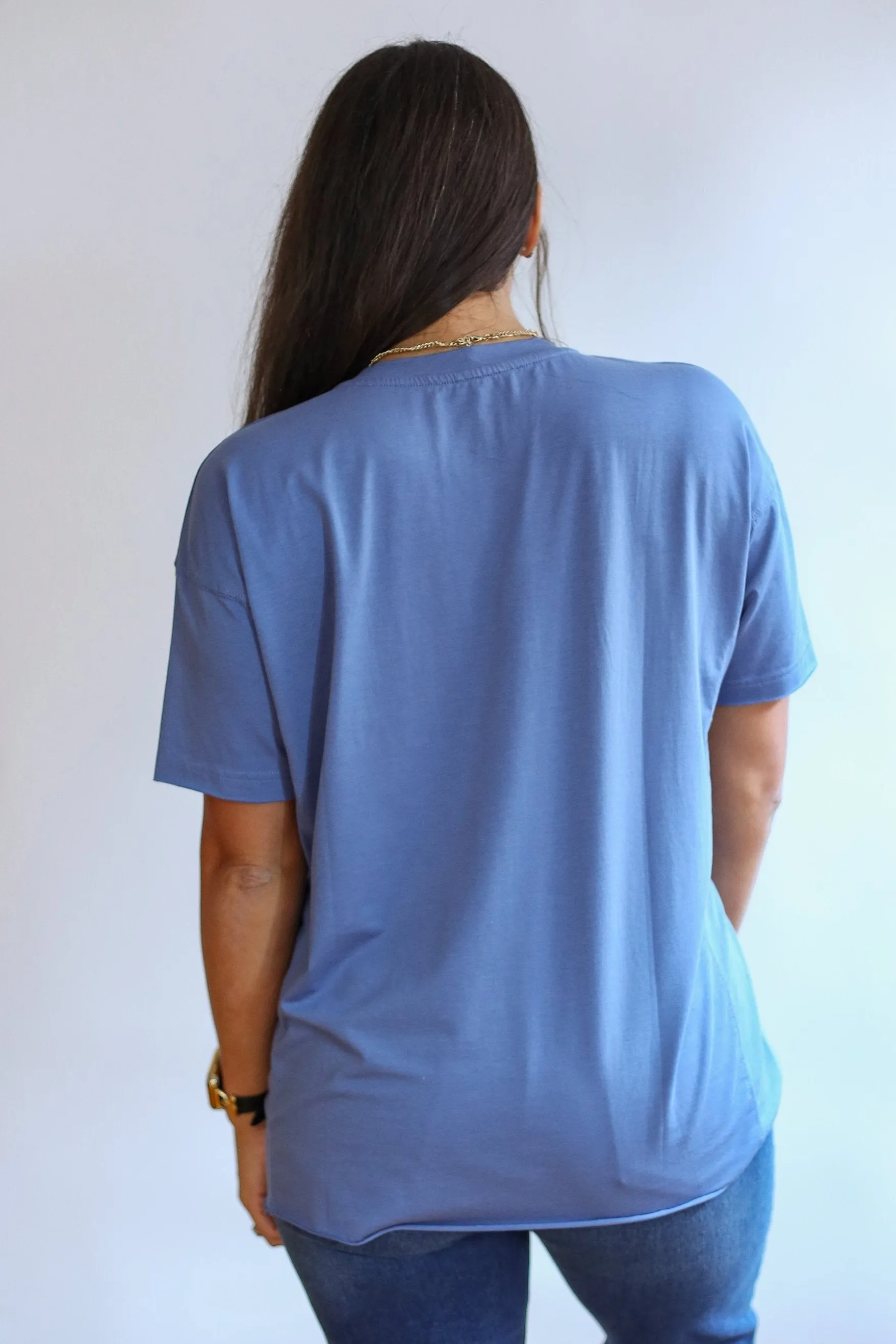 Relaxed Fit Zip Breastfeeding Tee